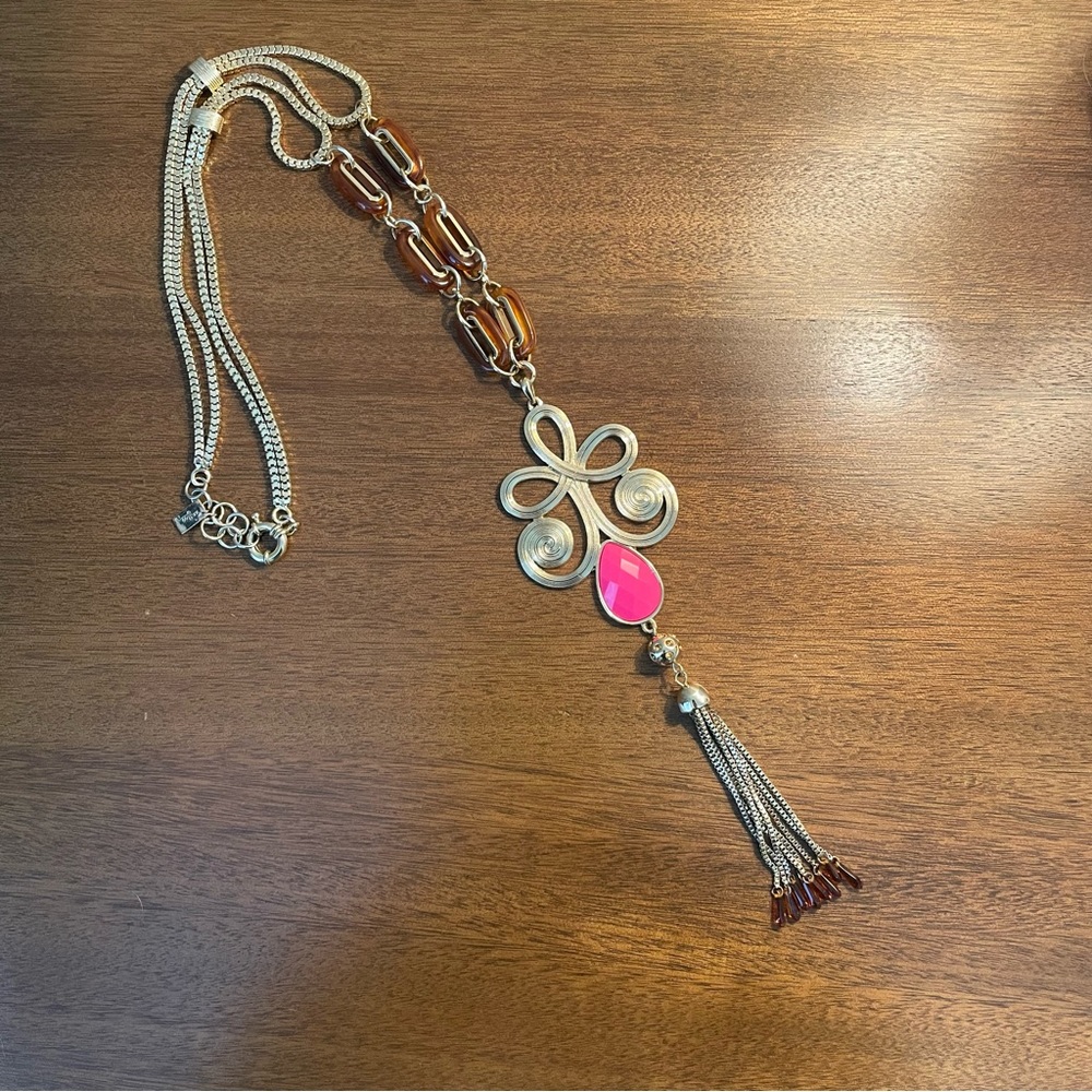 Lilly Pulitzer Gypsy Necklace Pink